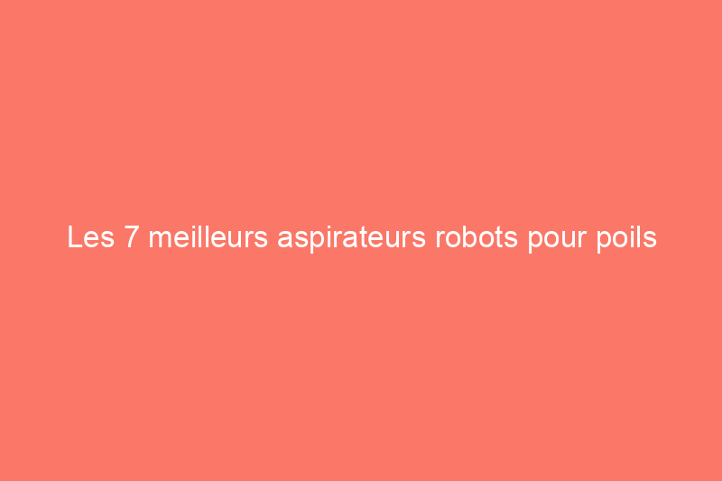 Les 7 meilleurs aspirateurs robots pour poils d'animaux, selon les propriétaires d'animaux