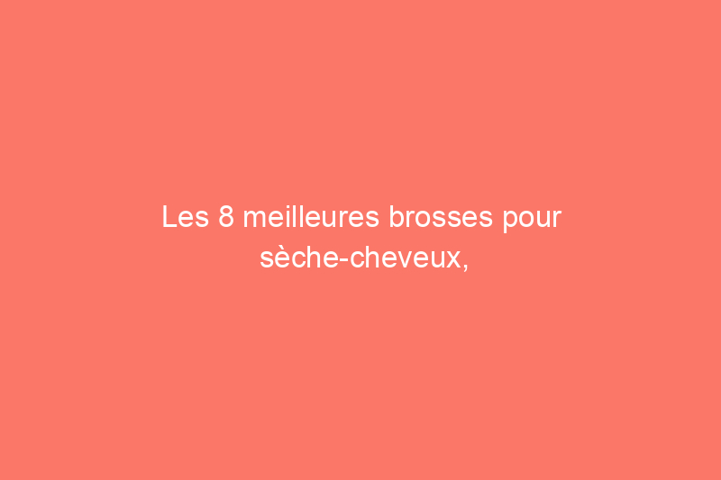 Les 8 meilleures brosses pour sèche-cheveux, selon des tests rigoureux