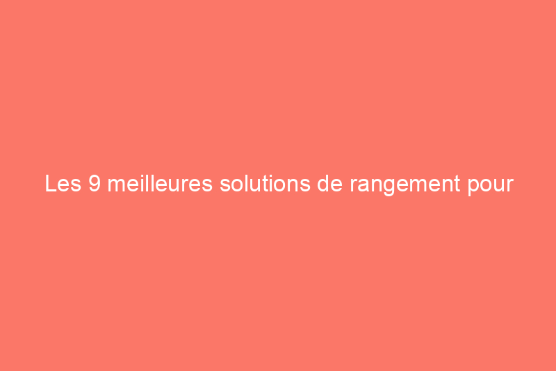 Les 9 meilleures solutions de rangement pour vélos pour ranger votre vélo en toute sécurité à la maison