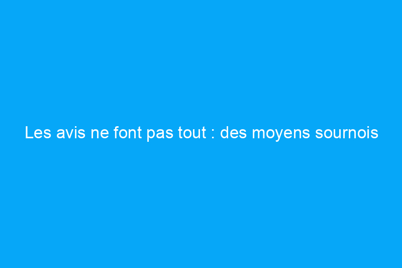 Les avis ne font pas tout : des moyens sournois pour rechercher des produits avant de les acheter