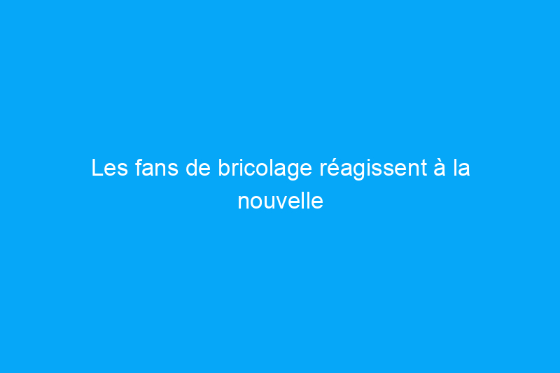 Les fans de bricolage réagissent à la nouvelle émission de Tim Allen et Richard Karn