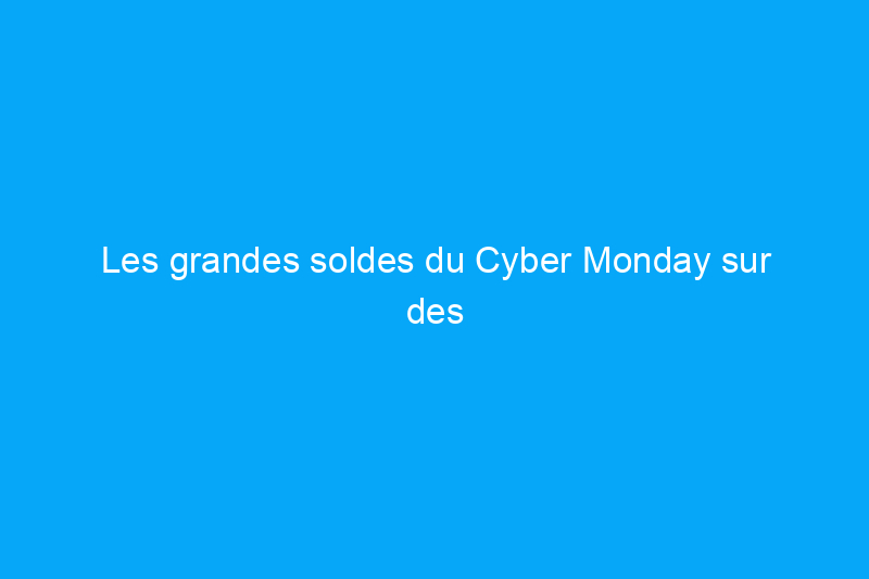 Les grandes soldes du Cyber Monday sur des décorations de Noël encore plus grandes : voici nos préférées