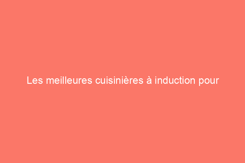 Les meilleures cuisinières à induction pour moderniser votre cuisine