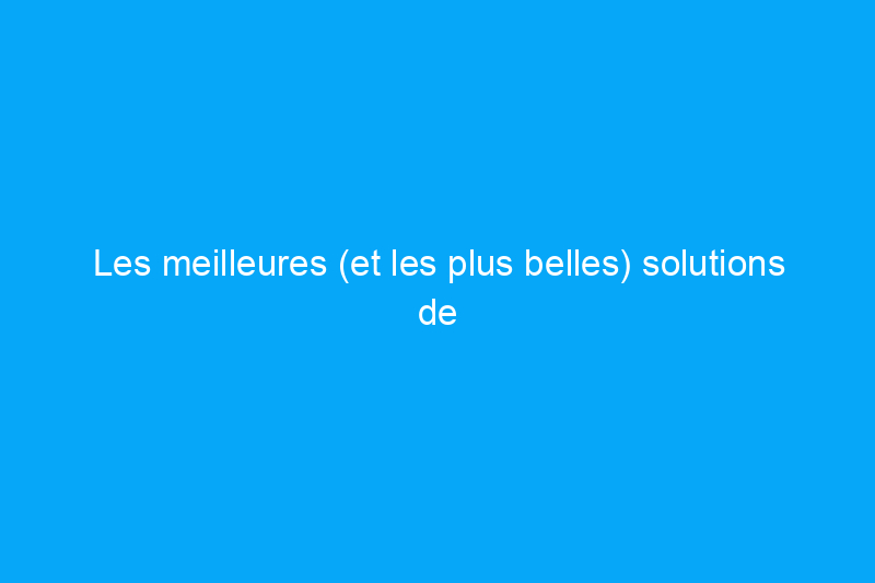 Les meilleures (et les plus belles) solutions de rangement pour garde-manger pour une cuisine sans encombrement