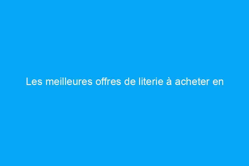 Les meilleures offres de literie à acheter en janvier