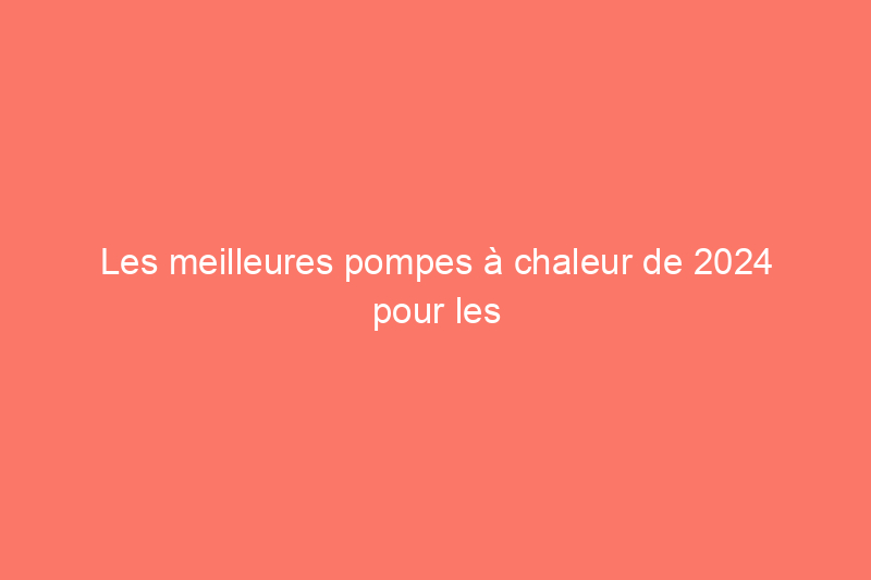 Les meilleures pompes à chaleur de 2024 pour les climats froids