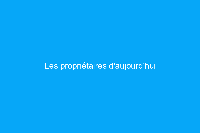 Les propriétaires d'aujourd'hui redécouvrent les avantages d'une cave à légumes