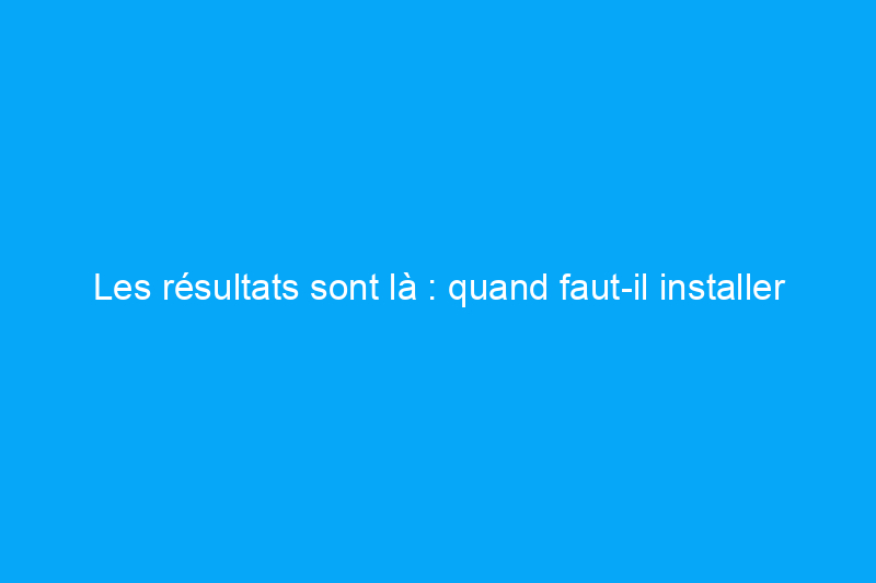 Les résultats sont là : quand faut-il installer et démonter ses décorations de Noël ?