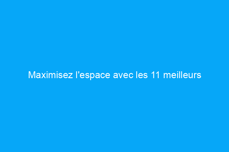 Maximisez l'espace avec les 11 meilleurs lits mezzanine pour votre chambre