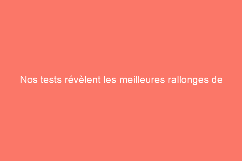 Nos tests révèlent les meilleures rallonges de descente pluviale pour diriger l'eau loin de votre maison