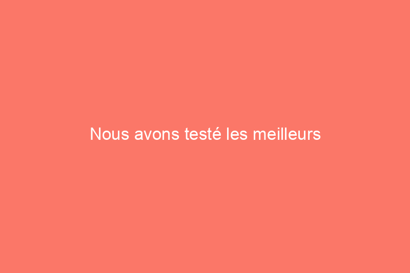 Nous avons testé les meilleurs protège-gouttières : voici nos préférés