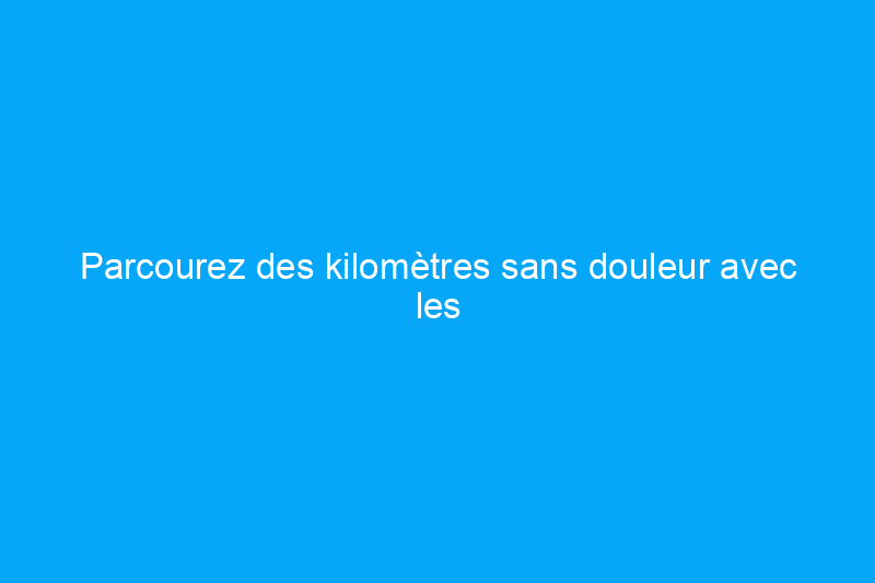 Parcourez des kilomètres sans douleur avec les meilleures chaussures de course pour les voûtes plantaires hautes