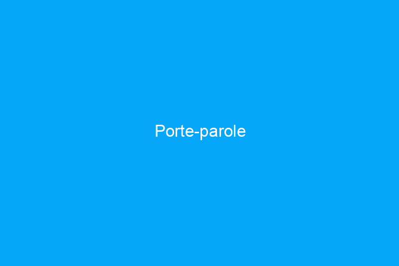 Porte-parole