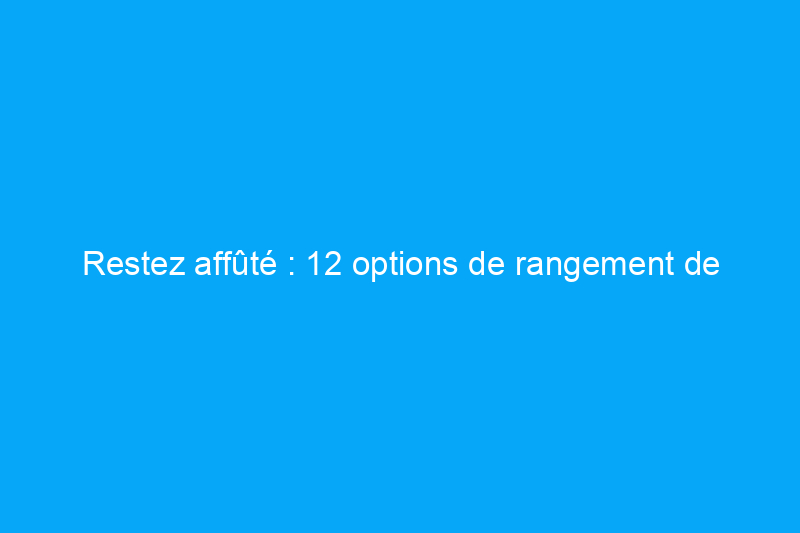 Restez affûté : 12 options de rangement de couteaux à acheter ou à bricoler