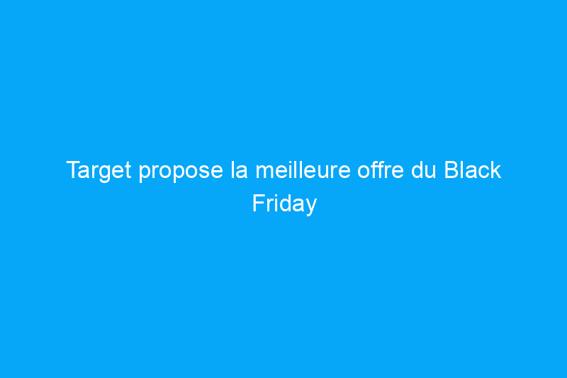 Target propose la meilleure offre du Black Friday de Dyson à ce jour : un aspirateur pour $279