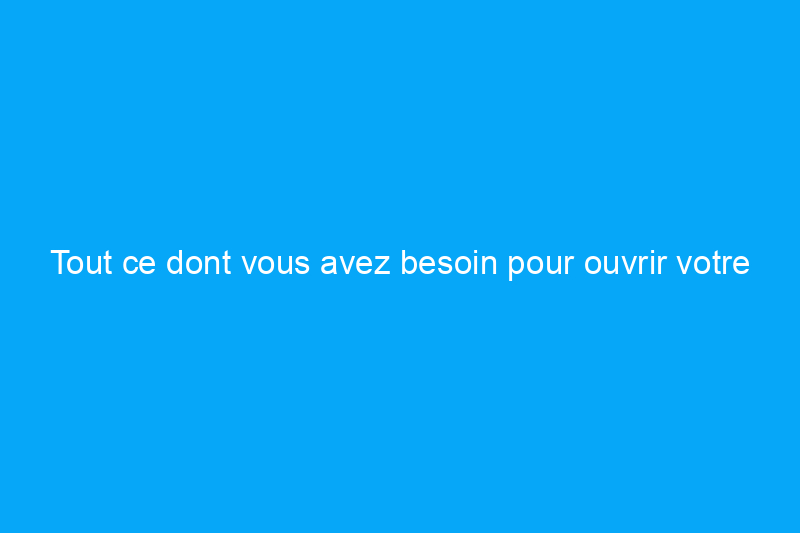 Tout ce dont vous avez besoin pour ouvrir votre piscine pour la saison