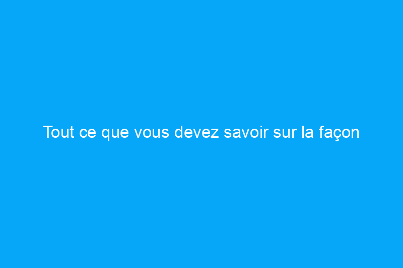 Tout ce que vous devez savoir sur la façon d'affûter un foret à bêche