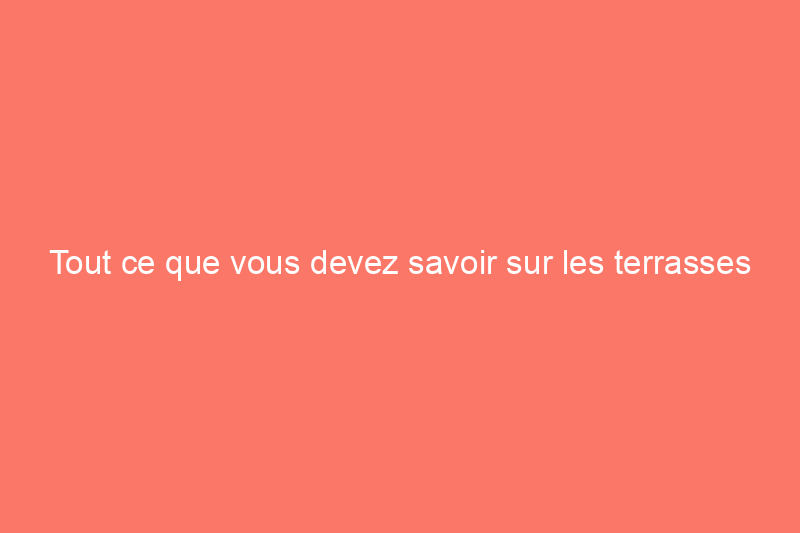 Tout ce que vous devez savoir sur les terrasses de piscine en béton