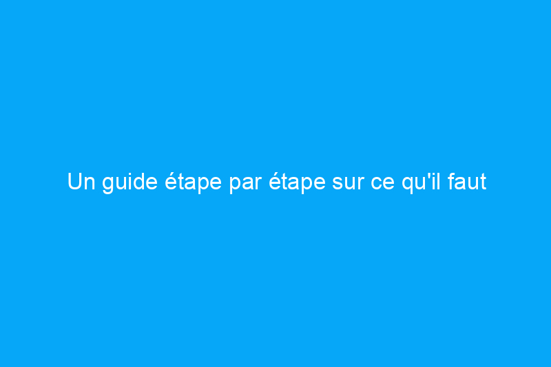 Un guide étape par étape sur ce qu'il faut faire après avoir hérité d'une maison