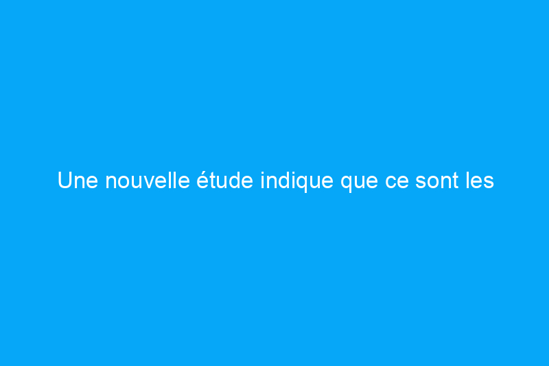 Une nouvelle étude indique que ce sont les couleurs préférées des moustiques