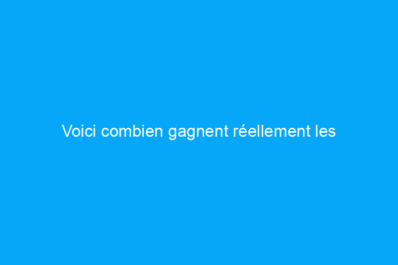 Voici combien gagnent réellement les spéculateurs immobiliers