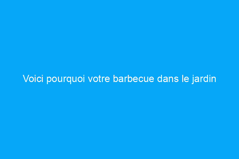 Voici pourquoi votre barbecue dans le jardin coûtera plus cher cet été