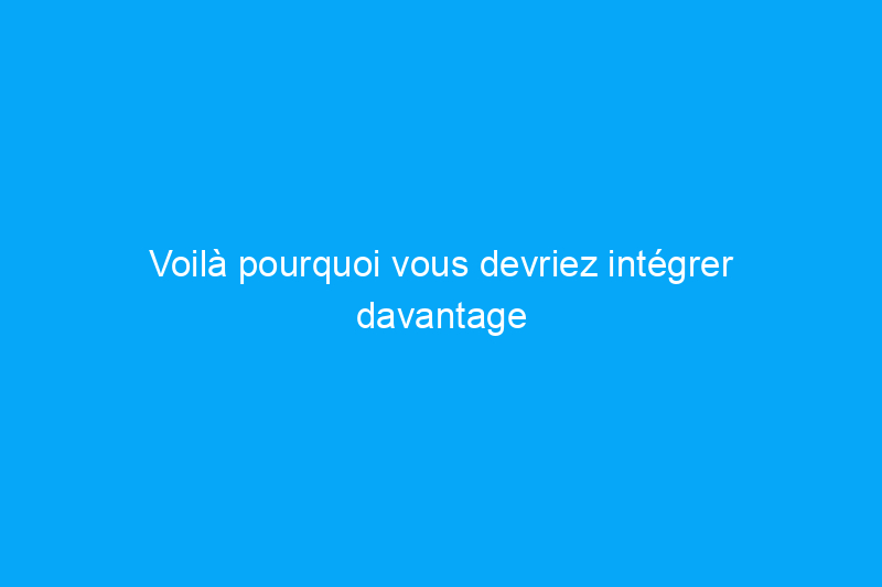 Voilà pourquoi vous devriez intégrer davantage de cuivre dans votre maison