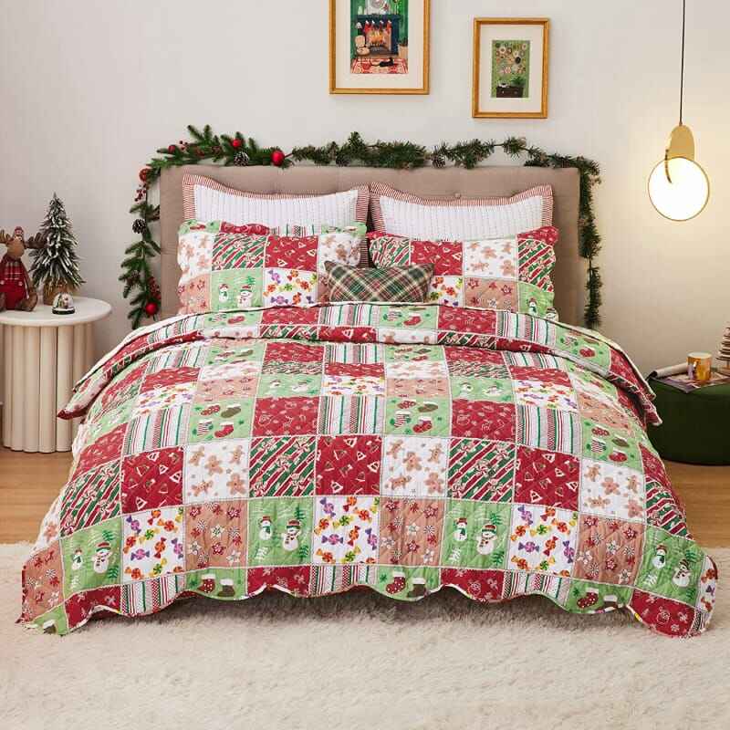 Amazon-décoration-de-noel-couette