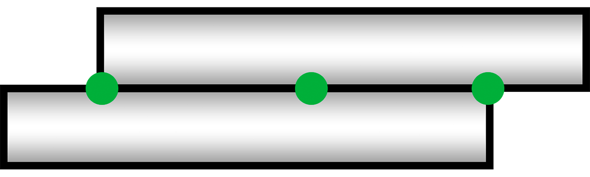 types de soudures - illustration de soudure par points