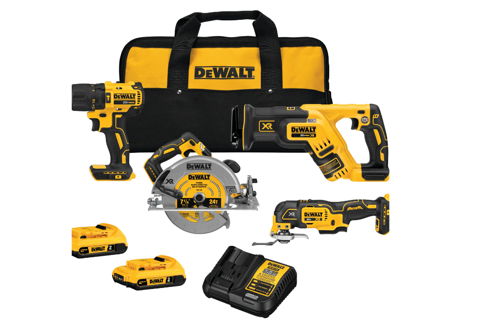 Ensemble combiné sans fil DEWALT 20 V MAX (7 outils)