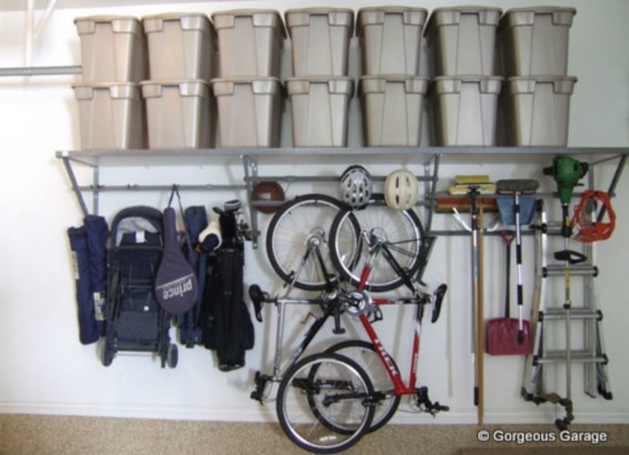 12 idées à piquer dans les garages les plus organisés