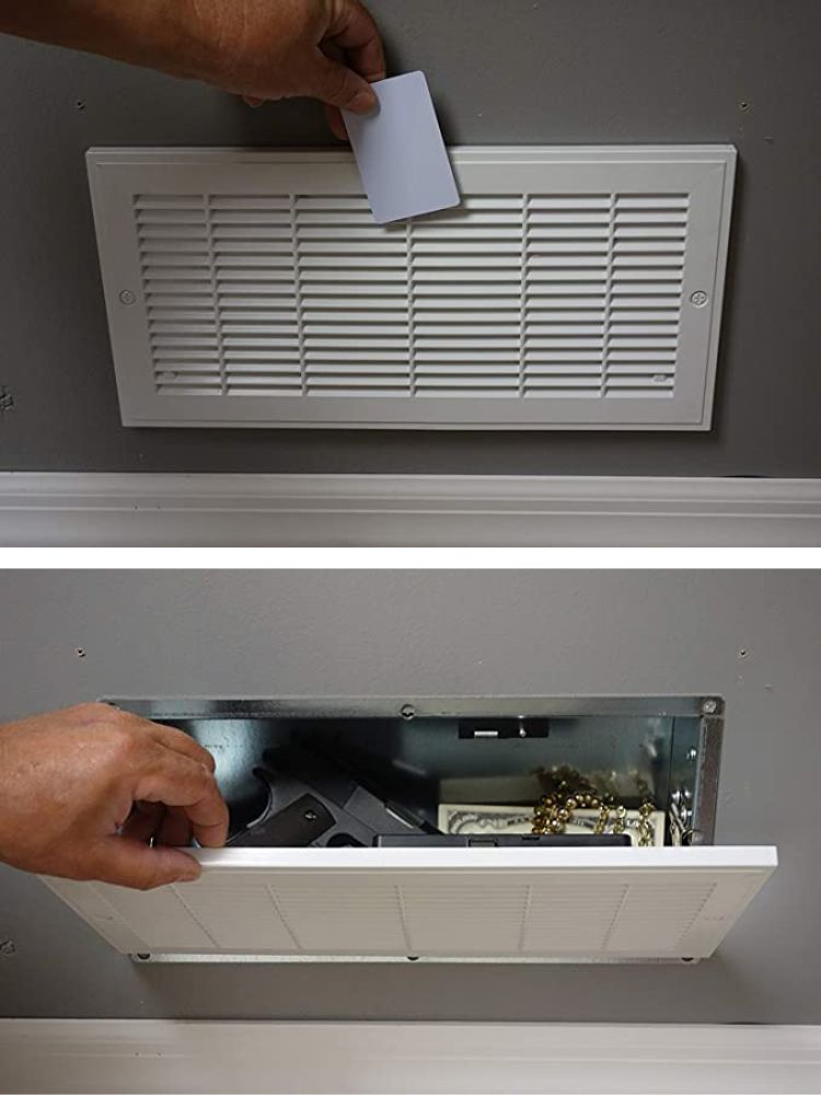 Amazon Smart Places to Hide Safes - Ventilation rapide