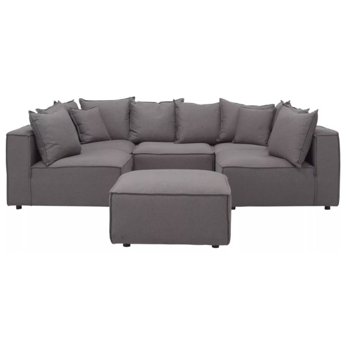 Les meilleures offres de canapés : Loris Chenille 5-Piece Pit Sectional