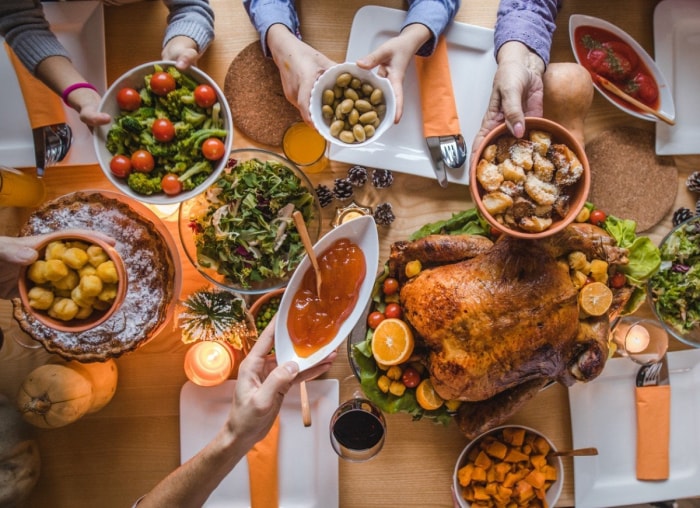 Voici la quantité de chaque aliment populaire consommé chaque année à l'occasion de Thanksgiving