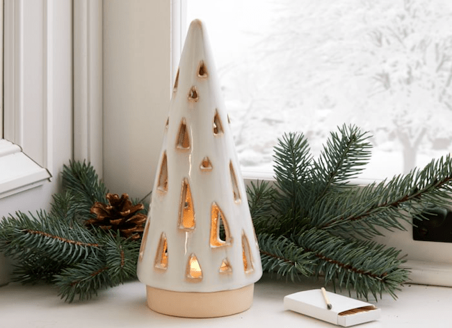 sapin de Noël en céramique