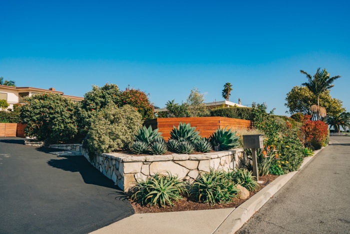 idées de jardin d'angle