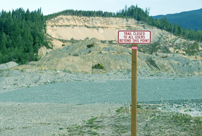 site d'une coulée de boue à oso, Washington