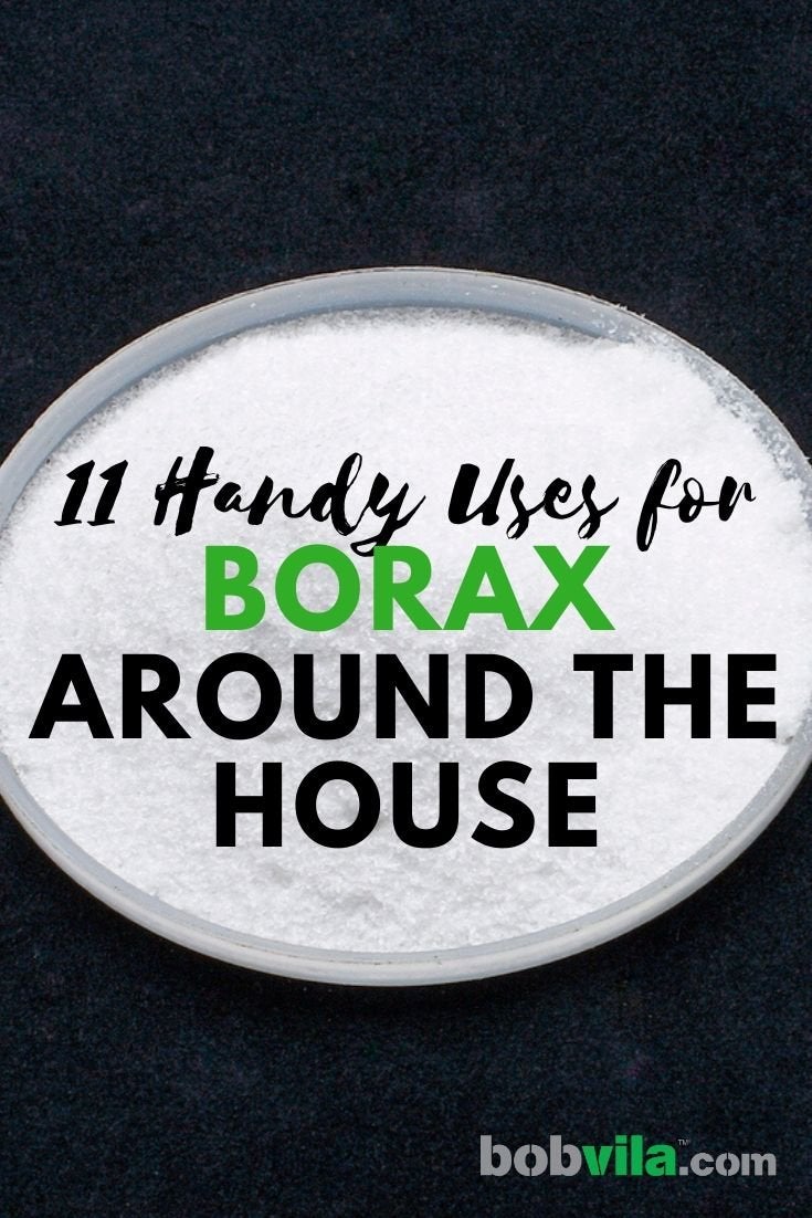 11 utilisations pratiques du borax dans la maison