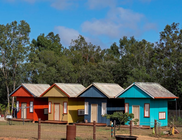 communautés de petites maisons