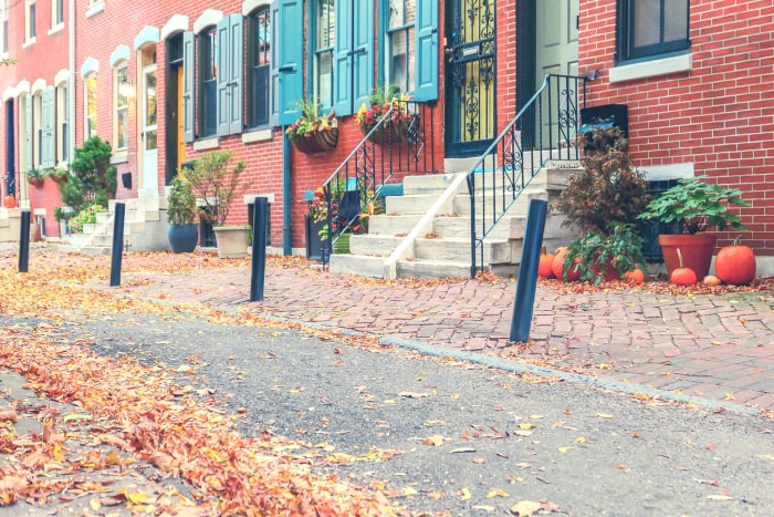 L'automne dans le centre-ville de Philadelphie