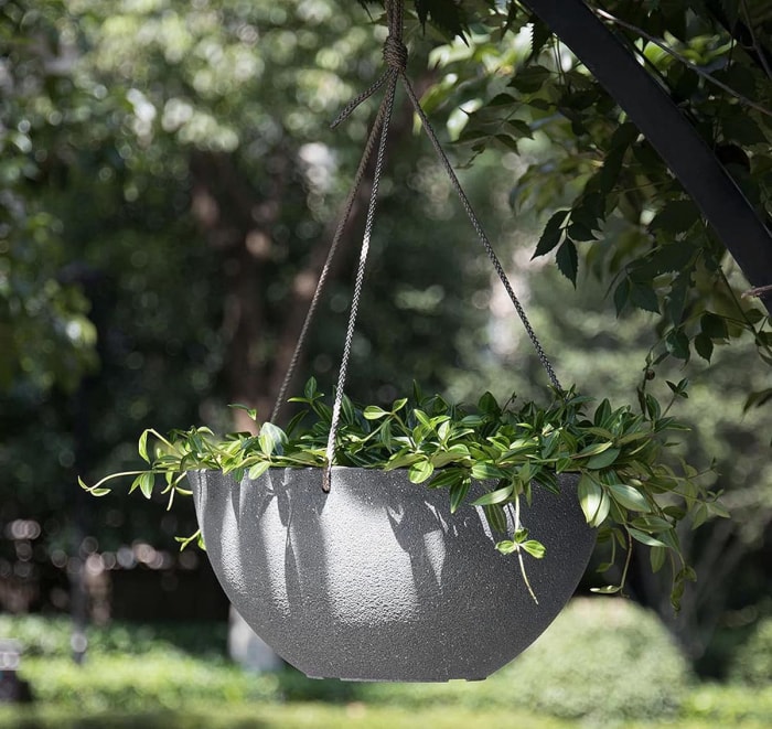 Meilleures jardinières pour petits balcons Option La Jolie Muse Large Hanging Planters