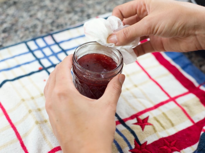 mise en conserve au bain-marie