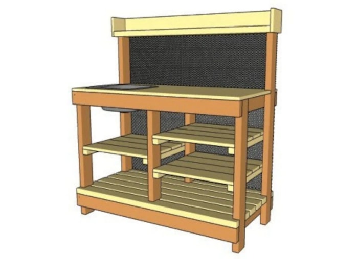 plans de banc de rempotage