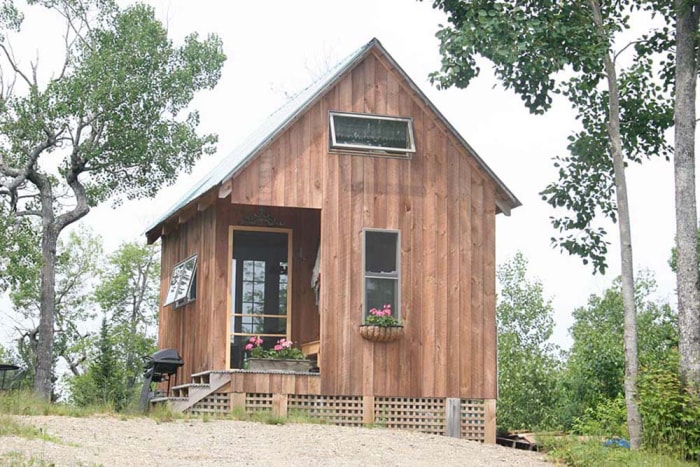 Option Maisons en kit : Bungalow dans une maison d'hôtes en boîte