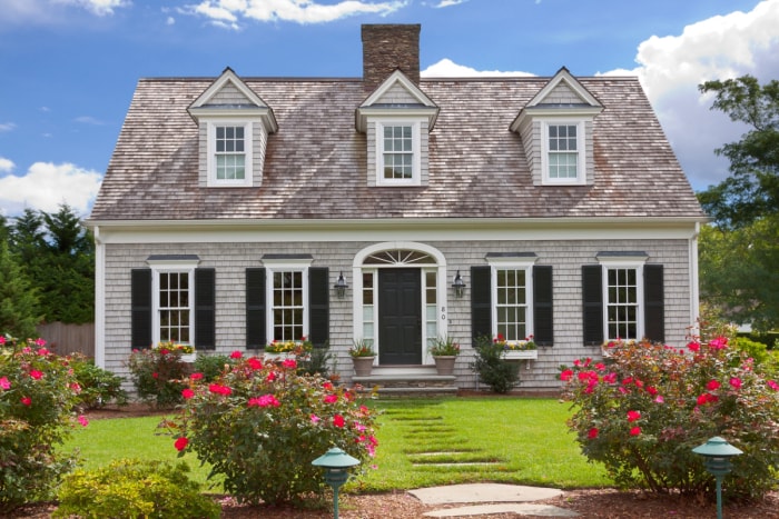 maisons anciennes - maison de cape cod