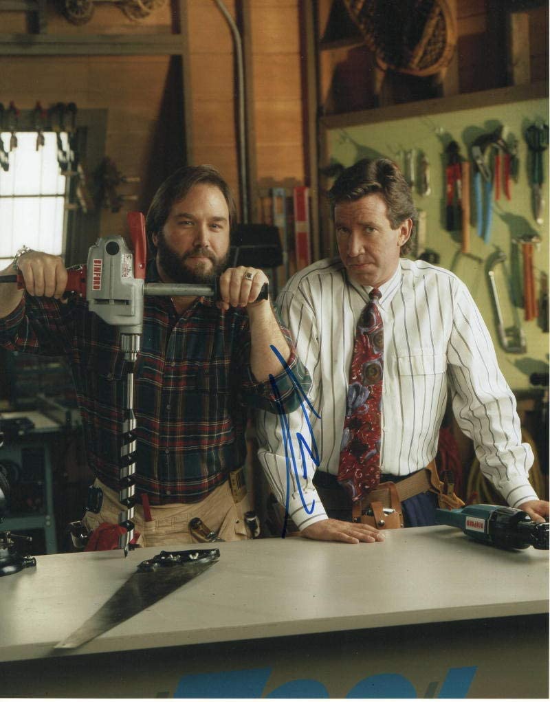 Tim Allen et Richard Karn sur le tournage de Tool Time