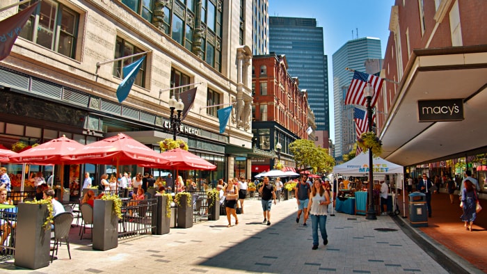 rue commerciale de Boston