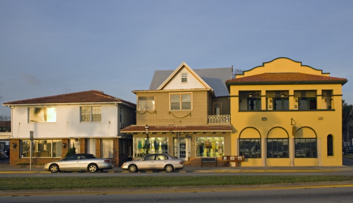 vieilles maisons à st augustine en floride