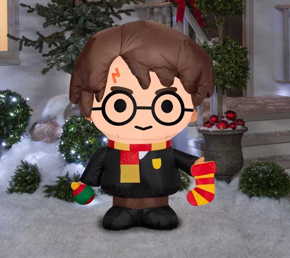 La meilleure option de structures gonflables de Noël Harry Potter Christmas Gonflable