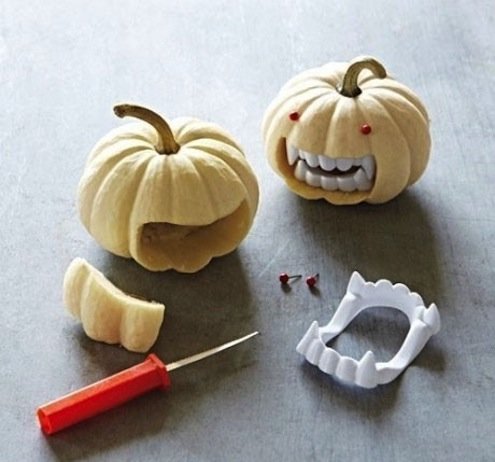 Mini-vampire en citrouille